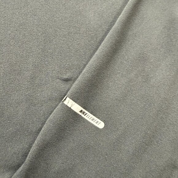 Nike Element 1/2 Zip Running Pullover Men XL Gray Reflective Long Sleeve - Picture 4 of 16